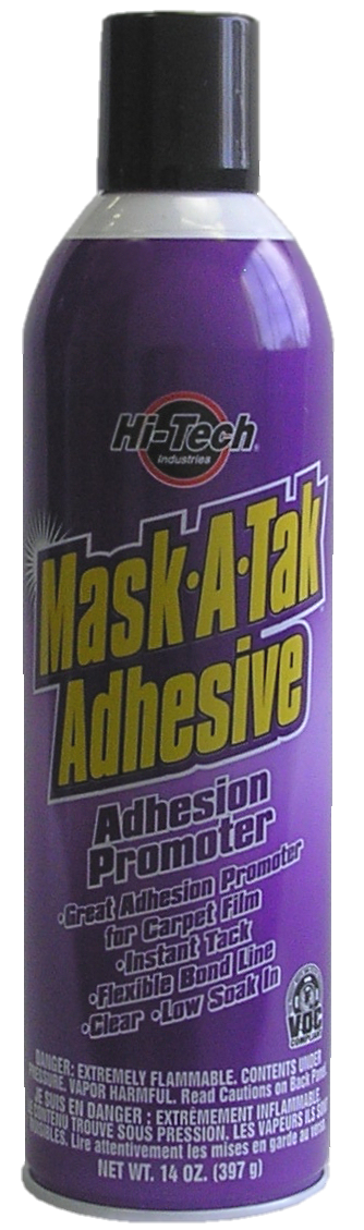 MASK-A-TAK ADHESION PROMOTER FOR CARPET ADHESIVE FILM